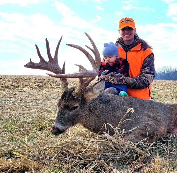 My first gun buck